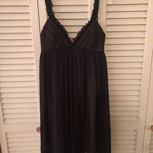 Black cocktail dress